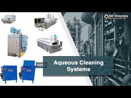 Aqueous Cleaning Systems